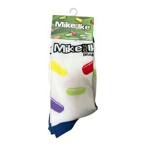 Mike and Ike Men’s Novelty Crew Socks